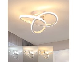 LED-plafondlamp, Moderne Plafondlamp 20W 2200LM, Witte Plafondlamp Voor Keuken, Hal, Eetkamer, Schakelaarbediening 3000K/4500K/6500K