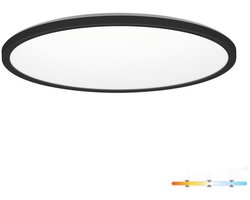LED Plafondlamp NIVERA CIRCLE 24W Zwart - IP54 - 3CCT 3000K/4000K/6000K | Geen fitting | Warm Wit-Koel Wit-Daglicht | 24 watt | 30.000 Branduren
