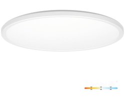 LED Plafondlamp NIVERA CIRCLE 32W Wit - IP54 - 3CCT 3000K/4000K/6000K | Geen fitting | Warm Wit-Koel Wit-Daglicht | 32 watt | 30.000 Branduren