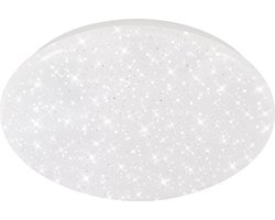 Led Plafondlamp Sterrenhemel - Neutraal Wit Licht, 12 Watt, 1300 Lumen voor Woonkamer, Slaapkamer en Kinderkamer - 28 x 6,5 cm