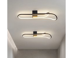 Led-plafondlamp Strip Design Plafondlamp Modern Eenvoudig Aluminium Acryl Plafondlamp Slaapkamer Keuken Kantoor Gang Garderobe Decoratieve plafondwandlamp