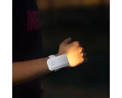 LED Pols Zaklamp - 3 Kleurtemperaturen, 360° Instelbaar, Geschikt voor Nachtfietsen, Lopen, Vissen & Lezen