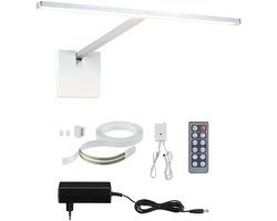 LED-schilderijlamp Xana 2700K 420lm 230/24V 5,5W dimbaar Alu geborsteld