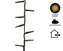 LED Snoerverlichting compact ricelights - 7,5 m 350 lampjes - klassiek warm