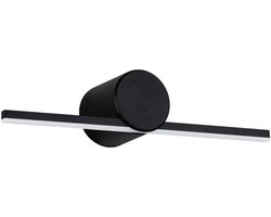LED-spiegellamp Sava IP44 3000K 250lm 230V 4,2W Zwart mat