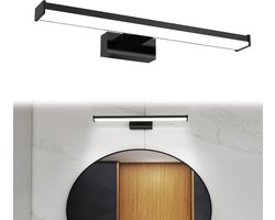 LED Spiegelleuchte Bad Met Modern Ontwerp En Energiezuinig 10W Spiegellampe Badlampe 700LM Koudwit Kledingkastverlichting Wandelamp Schminktafellamp IP44 40cm