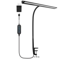 LED-tafellamp met klem 5 kleurmodi 5 helderheidsniveaus
