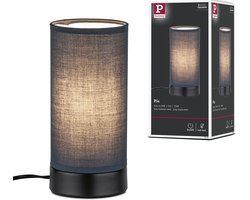 LED-tafellamp Pia E14 max. 25W Zwart mat