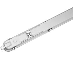 LED TL Armatuur met LED Strip – 150cm 39W 7020lm – Instelbaar Vermogen en 3 Lichtkleuren 3000K 4000K 6500K – Waterdicht IP65 Slagvast IK08 – Werkplaats Verlichting