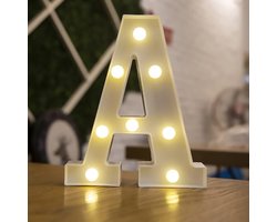 LED Verlichte Letterlamp in Symboolvorm - Plastic Marquee Tafelverlichting voor Feesten, Verjaardagen en Hu decoration