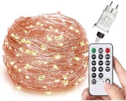 LED Verlichtingssnoer 30 Meter - 300 Lampjes Warm Wit Licht