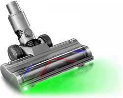 LED-verlichtte Elektrische Vloerborstelkop, Stofwerende Vloerreiniger Geschikt voor Dyson V6 DC58 DC59 DC62 DC72