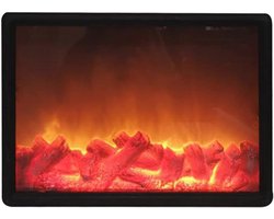 LED Vlam Lamp voor Binnen en Buiten | Tafel Haard Licht met Batterij en USB | 30 x 21 x 7.8 cm