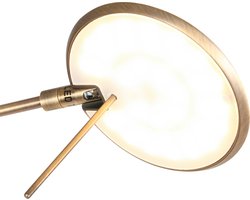 Led wandlamp | 1 lichts | brons / bruin | kunststof / metaal | leeslamp | verstelbaar | draai / kantelbaar | sfeervol / warm licht | modern / landelijk design