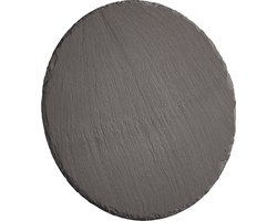 LED Wandlamp - Wandverlichting - Trion Varen - 9W - Warm Wit 3000K - Dimbaar - Rond - Mat Zwart - Beton