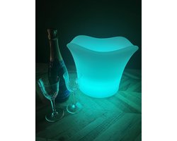 LED Wijnkoeler | Flower - Sfeermaker - Multi-color