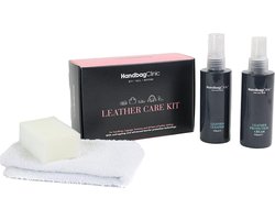 Leder Handtas Onderhoud Set - Verzorging en Bescherming van uw Lederwaar - Leren Tassen
