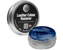 Leder Herstel Balsem - Kleur Hersteller - Meubel Onderhoud - Absorberend Leer Geschikt - 50ml - Donkerblauw