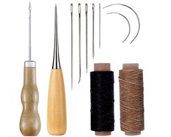 Ledergereedschap, handgemaakte lederwaren, knutselgereedschap, doe-het-zelf ledergereedschapsets, gereedschap voor het maken van leren tassen