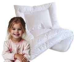 Ledikant Dekbedset Ukkie All Season 135x100 cm met Kussen 40x60 cm - Wasbaar Peuter Dekbed