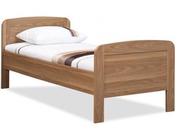 Ledikant Senioren/Seniorenbed - Complete met lattenbodem en matras - 90x200cm beuken