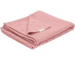 Ledikantdeken - Roze - Essentials