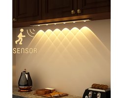LED's Light EasyFix Kastverlichting met Bewegingssensor - 6 lichtpunten - Draadloos en oplaadbaar - 68,5 cm - Kast verlichting - Keukenkastverlichting