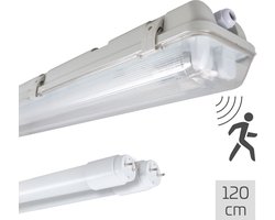 LED's Light LED TL licht balk met sensor 120 cm - Bewegingssensor en nachtsensor - Waterdicht - 4200 lm