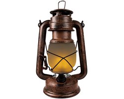 LED's Light RETRO LED stormlantaarn olielamp - Draadloos - Tafellamp koper