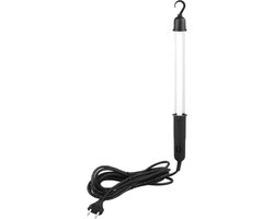 LED's Work LED Looplamp met 5 meter snoer - Impactbestendig - Daglicht - Zwart - Werklamp - Zaklamp - 5000K helder wit licht - Met ophanghaak
