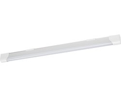 LEDVANCE Lijnarmatuur LED: voor plafond/muur, LED VALUE BATTEN / 1- W, 22-…24- V, stralingshoek: 12-, Koel wit, 4- K, body materiaal: aluminum, IP2-