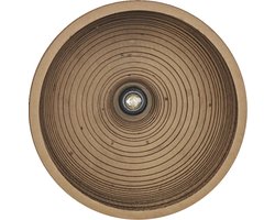 LEDVANCE plafondlamp Decor Cardboard Hat bruin van golfkarton, lichtgewicht, E27, 360 mm diameter, lampenkap van gerecycled materiaal, duurzaam dankzij vervangbare lichtbron, eenvoudig te installeren
