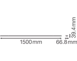 Ledvance TruSys Performance Rail Systeem 35W 5600lm - 840 Koel Wit | Brede Stralingshoek - 3 uur noodverlichting.