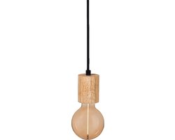 LEDVANCE Vintage 1906® hanglamp CYLINDER E27, hout
