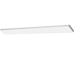 LEDVANCE Wand-und Deckenleuchte, Rahmenlose Panel Leuchte für Innen, Warmweiß (3000K), 35W, 1200mm x 100mm, PLANON FRAMELESS, 4058075470699, 120cm x 10cm