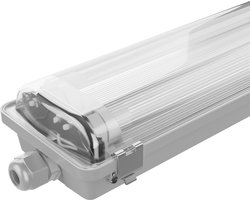 Ledvion - LED TL Armatuur - Dubbel - 120CM - 12W - 6500K - 1920LIP65 - LED TL Buis