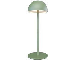 Ledvion - Oplaadbare Tafellamp Vita - LED - Groen - Dimbaar - IP54 - USB