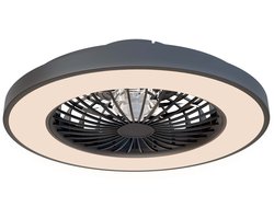 Ledvion - Plafondventilator, Dimbaar, Incl. Afstandsbediening, 48W, LED, 2700K-6500K, 49cm
