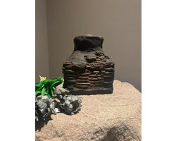 Leemmand vierkant klein- landelijk interieur- stoer sober- woondecoratie- wonen