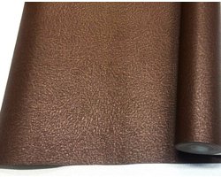 Leer behang Bruin Lederlook Behang met Dierenprint 506440 vinyl ABCBEHANG
