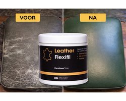Leer Reparatie Vuller 250ml – Flexifiller – Flexibel Vulmiddel voor Krassen, Scheuren & Gaten – Herstel Leer Banken & Auto stoelen – Leather Filler DIY