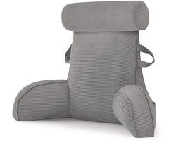 Leeskussen Groot bed- en bankrugleuning Leeskussens voor zitten in bed Volwassenen Arm Rug Neksteunkussens