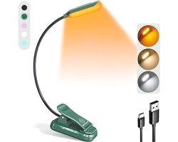 Leeslamp - Leeslampje voor boek – Draadloos - Bed Nachtkastje Leeslamp