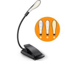 Leeslamp - Leeslampje voor boek – Draadloos - Bed Nachtkastje Leeslamp