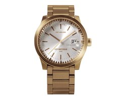 LEFF amsterdam - S42 - Horloge - Staal - Goud/Parelmoer - Ø 42mm