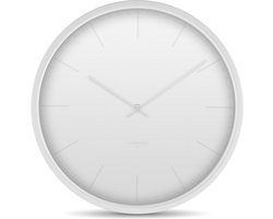 Leff Tone - Klok - Rond - RVS - Ø35 cm - Wit