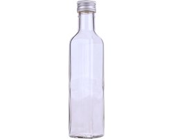 Lege Limoncello fles  / Azijnfles  / Oliefles mét Dop - 250ml - 6 stuks