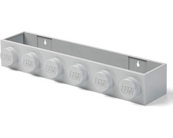 Lego - Boekenplank - Polypropyleen - Grijs -