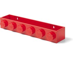 Lego - Boekenplank - Polypropyleen - Rood -