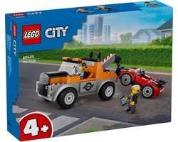 LEGO City Sleepwagen en sportautoreparatie 60435
